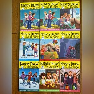 Nancy Drew and the Clue Crew Double Sided Book Set - 17 Stories